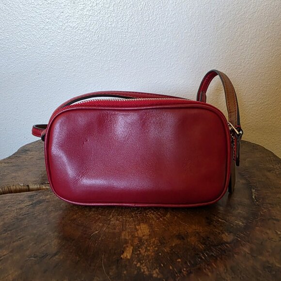 Coach x Peanuts Snoopy Red Leather Mini Crossbody Bag NWOT Rare Limited Edition - Picture 9 of 16